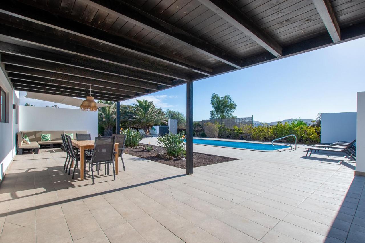 Heated & Shared Pool Villa Matriana 36A, North Shore Villas Lajares Exteriér fotografie